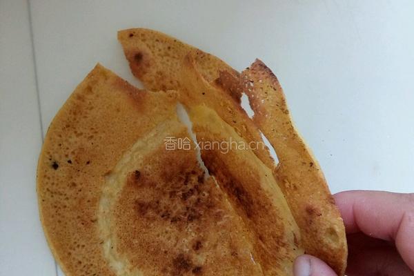 自创锅巴煎饼的做法图解4