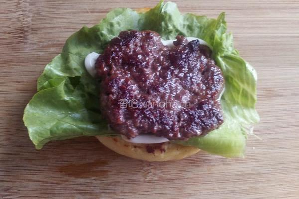 牛肉汉堡的做法图解7