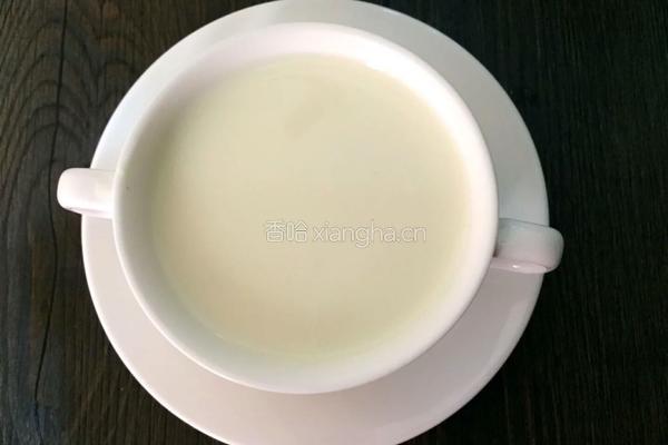 玫瑰花姜撞奶的做法图解4