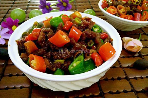 青红辣子肉