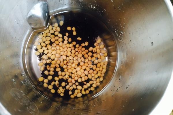 黑米豆浆的做法图解3