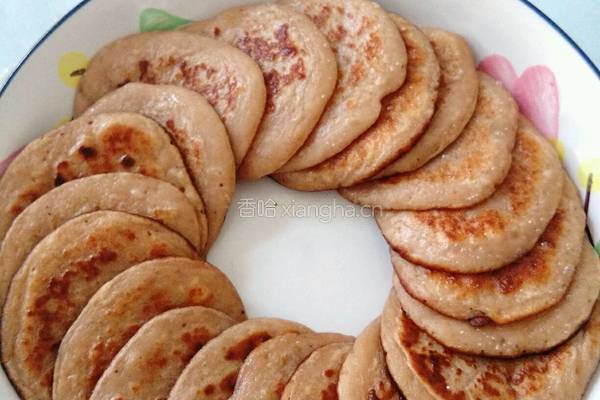 香蕉核桃牛奶松饼的做法图解13