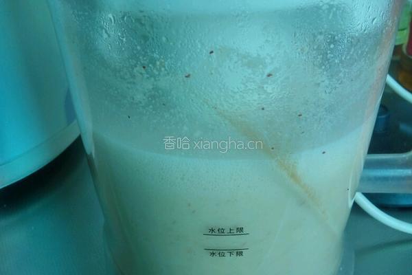 红枣核桃黄豆浆的做法图解5