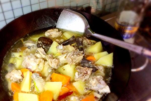 啤酒土豆顿童子鸡的做法图解8