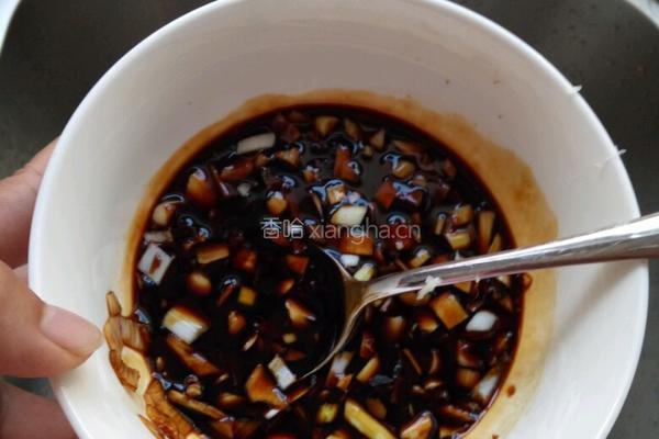 蒜香锡纸烤金针菇的做法图解3