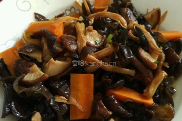 木耳香菇黄花菜的做法图解11