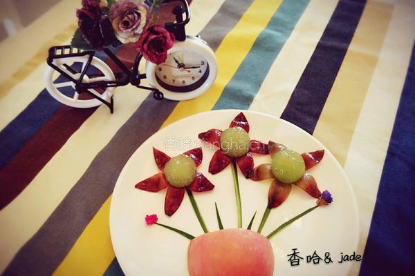 葡萄花开的做法图解5