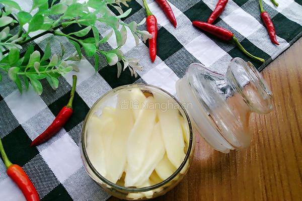 醋泡嫩姜的做法图解4