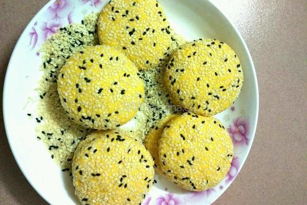芝麻南瓜饼的做法图解7