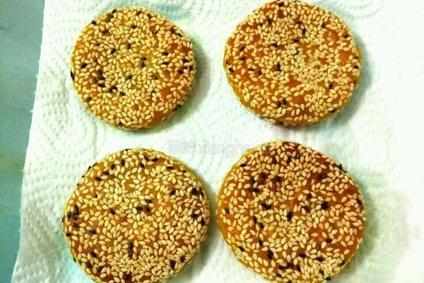 芝麻南瓜饼的做法图解10
