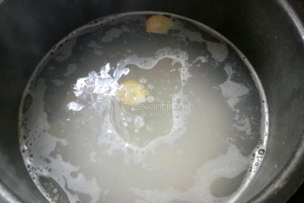 虾蟹粥的做法图解4