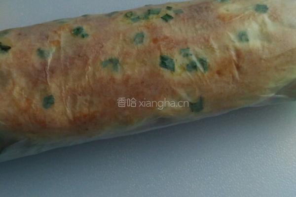 卡仕达酱肉松面包卷的做法图解12