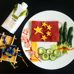 五星红旗迎风飘扬#中国必胜的做法[图]