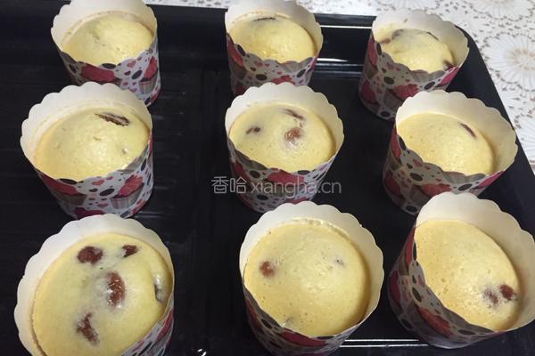 葡萄干马芬杯的做法图解11