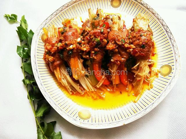 金针菇牛肉卷