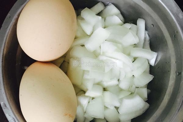 菠萝炒饭的做法图解3