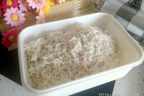 玫瑰山药的做法图解5