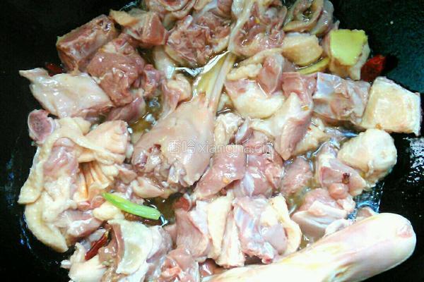 土豆烧鸭的做法图解6