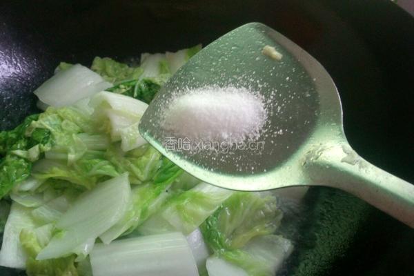 清炒白菜的做法图解6