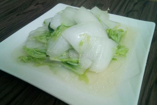 清炒白菜的做法图解8