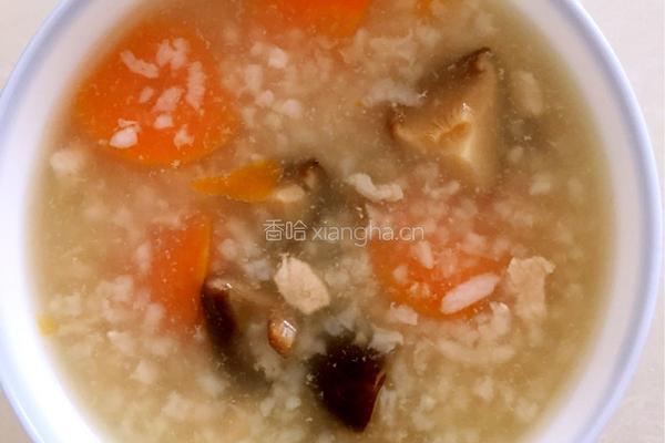 香菇瘦肉粥的做法图解5
