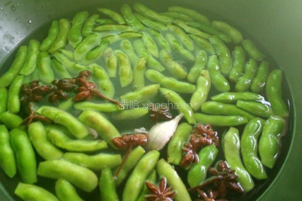 水煮毛豆的做法图解4