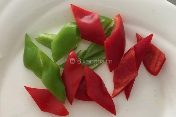 脆椒爆藕夹的做法图解4