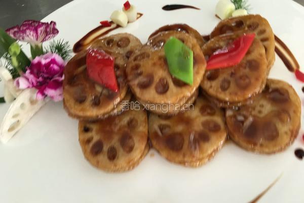 脆椒爆藕夹的做法图解6