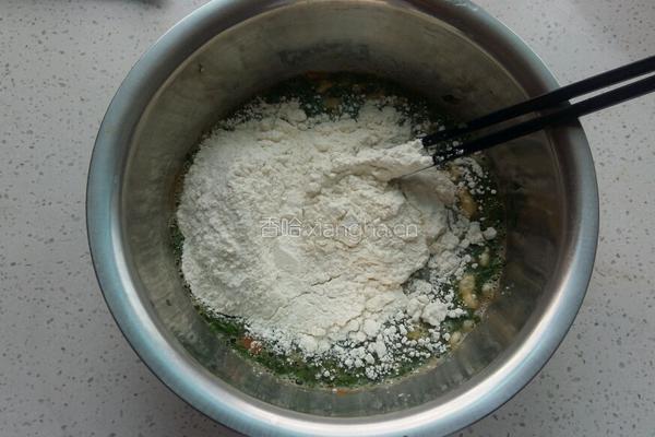 蔬菜鸡蛋饼的做法图解5