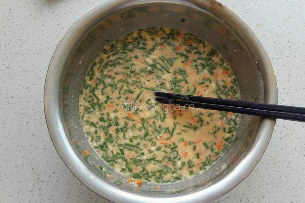 蔬菜鸡蛋饼的做法图解6