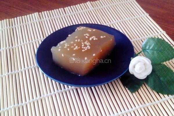 简易马蹄糕