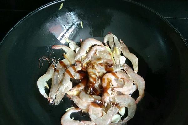 油焖对虾的做法图解4