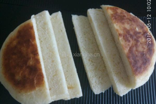火腿馍丁鸡蛋饼(二人份)的做法图解2