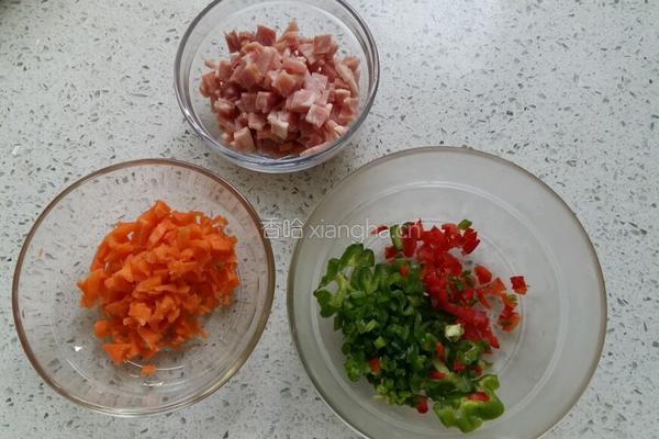 酱香培根饭的做法图解2
