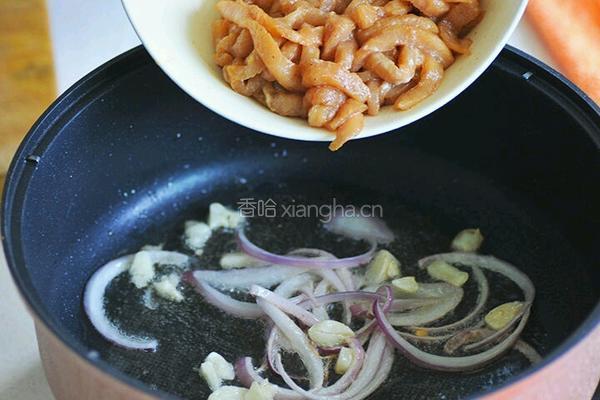 豆角焖面的做法图解5
