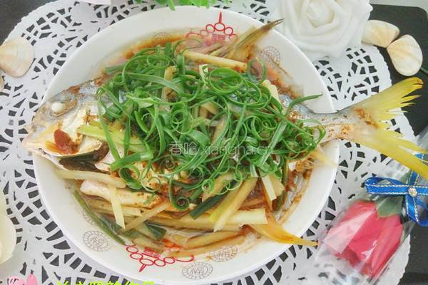 酱蒸金仓鱼的做法图解8