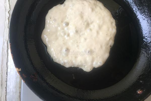 发面鸡蛋饼的做法图解3