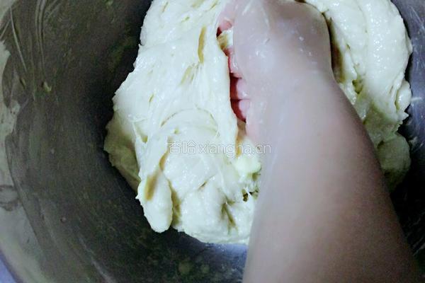 火腿肠椰蓉吐司面包（面粉版）的做法图解3