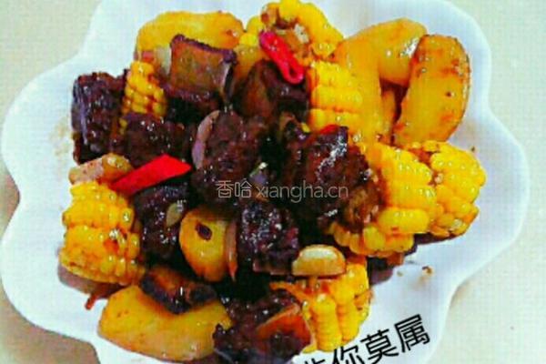 玉米土豆烧排骨