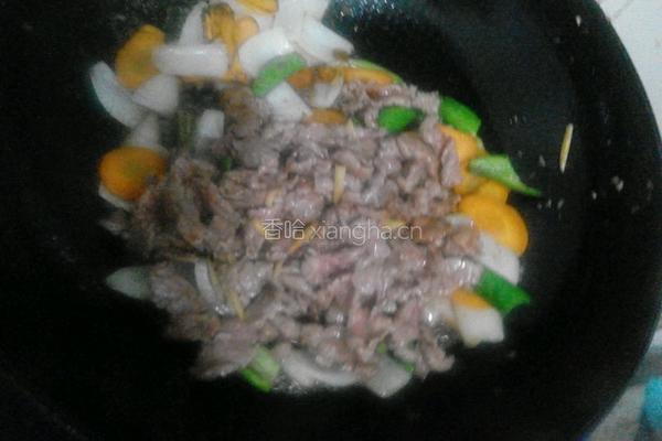 爆炒牛肉的做法图解8
