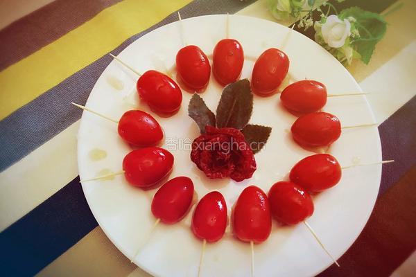 圣女果 冰糖葫芦的做法图解5