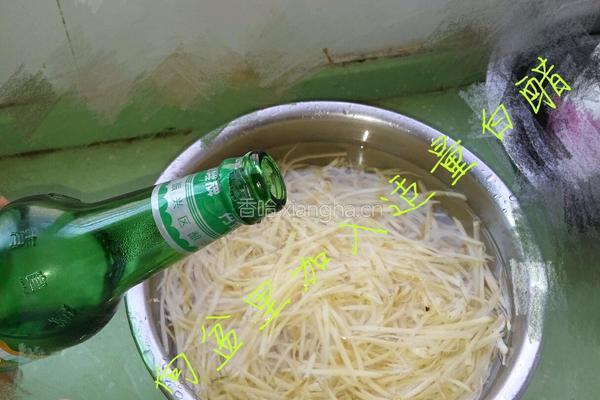 土豆丝卷饼的做法图解4