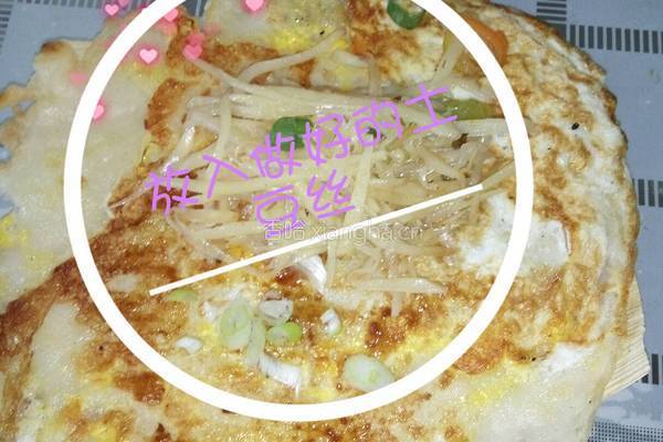 土豆丝卷饼的做法图解14