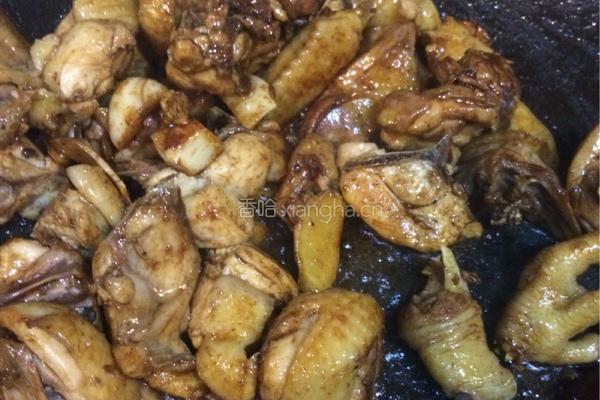 酱油焖鸡的做法图解4