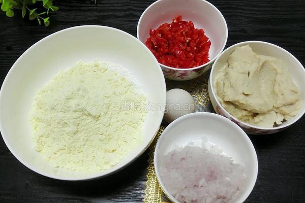 豆渣煎饼的做法图解1
