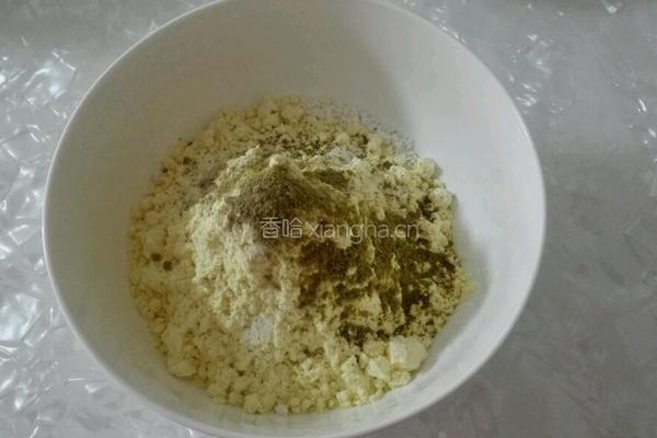 豆渣煎饼的做法图解2
