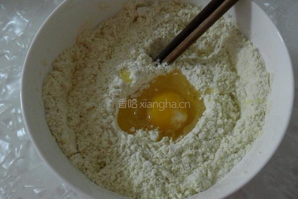 豆渣煎饼的做法图解3