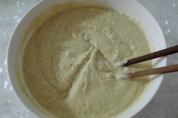 豆渣煎饼的做法图解5