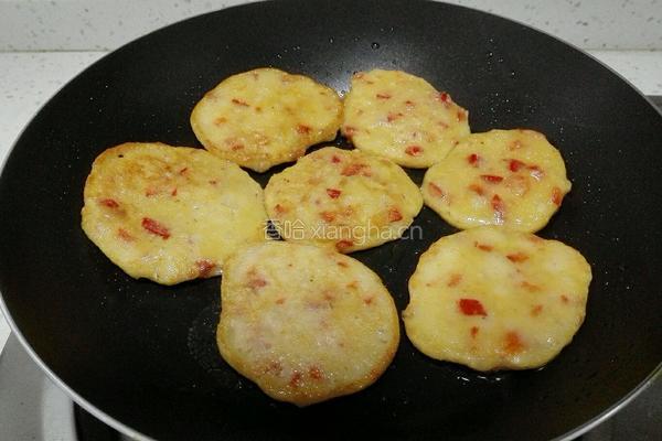 豆渣煎饼的做法图解9