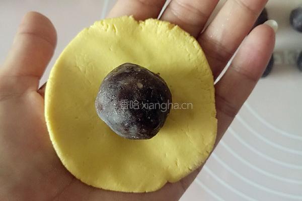 芝香豆沙南瓜饼〈电饼铛版〉的做法图解5